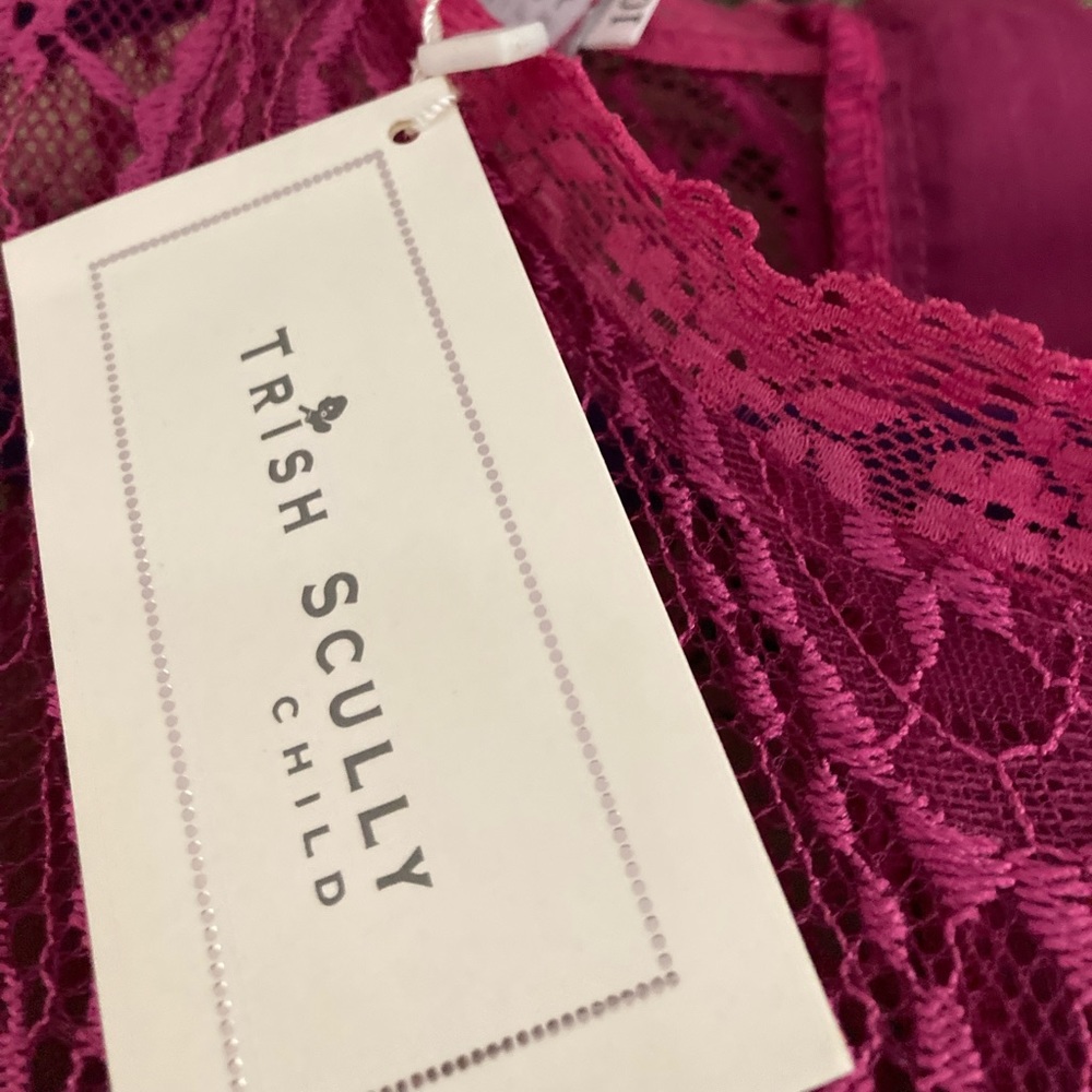 Elegant Pink Lace Kids Dress - Picture 2 of 6